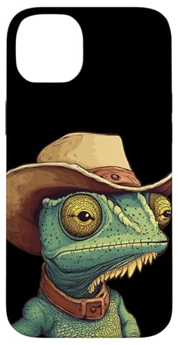 Lustiges Ranch-Leben mit Chamäleon-Twist, für Reptilienliebhaber Hülle für iPhone 14 Plus Lustiges Ranch-Leben mit Chamäleon-Twist, für Reptilienliebhaber Hülle für iPhone 14 Plus von Cowboy Chameleon