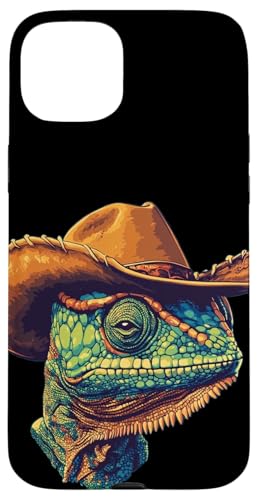 Nice Lizard Rodeo beginnt mit diesem Cowboyhut Hülle für iPhone 15 Plus Nice Lizard Rodeo beginnt mit diesem Cowboyhut Hülle für iPhone 15 Plus von Cowboy Chameleon