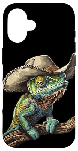 Western Desert Days with a Chamäleon Twist Hülle für iPhone 16 Western Desert Days with a Chamäleon Twist Hülle für iPhone 16 von Cowboy Chameleon