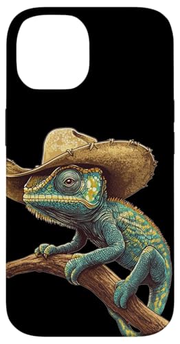 Wild West Fun mit Chamäleonstern für Reptilienliebhaber Hülle für iPhone 14 Wild West Fun mit Chamäleonstern für Reptilienliebhaber Hülle für iPhone 14 von Cowboy Chameleon