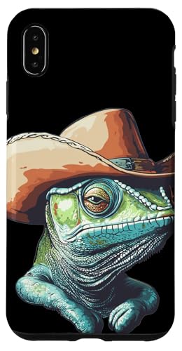Wüstenhumor mit diesem Cowboy-Chamäleon-Kostüm Hülle für iPhone XS Max Wüstenhumor mit diesem Cowboy-Chamäleon-Kostüm Hülle für iPhone XS Max von Cowboy Chameleon