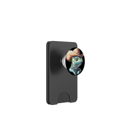Wüstenhumor mit diesem Cowboy-Chamäleon-Kostüm PopSockets PopWallet für MagSafe Wüstenhumor mit diesem Cowboy-Chamäleon-Kostüm PopSockets PopWallet für MagSafe von Cowboy Chameleon