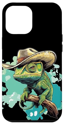 Yeehaw Vibes mit einem Cowboy-Chamäleon-Kostüm Hülle für iPhone 12 Pro Max Yeehaw Vibes mit einem Cowboy-Chamäleon-Kostüm Hülle für iPhone 12 Pro Max von Cowboy Chameleon