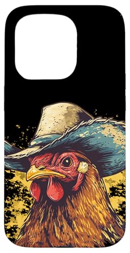 Cooles Hahn Cowboy Kostüm für Jungen und Mädchen Hülle für iPhone 15 Pro Cooles Hahn Cowboy Kostüm für Jungen und Mädchen Hülle für iPhone 15 Pro von Cowboy Chicken