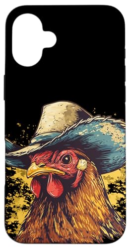 Cooles Hahn Cowboy Kostüm für Jungen und Mädchen Hülle für iPhone 16 Plus Cooles Hahn Cowboy Kostüm für Jungen und Mädchen Hülle für iPhone 16 Plus von Cowboy Chicken