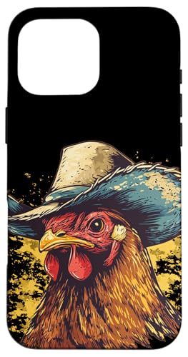 Cooles Hahn Cowboy Kostüm für Jungen und Mädchen Hülle für iPhone 16 Pro Max Cooles Hahn Cowboy Kostüm für Jungen und Mädchen Hülle für iPhone 16 Pro Max von Cowboy Chicken