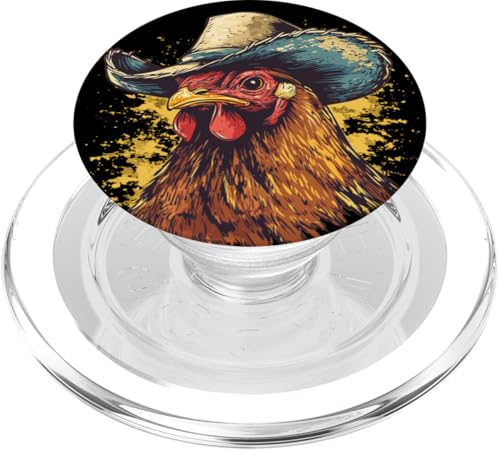Cooles Hahn Cowboy Kostüm für Jungen und Mädchen PopSockets PopGrip für MagSafe Cooles Hahn Cowboy Kostüm für Jungen und Mädchen PopSockets PopGrip für MagSafe von Cowboy Chicken