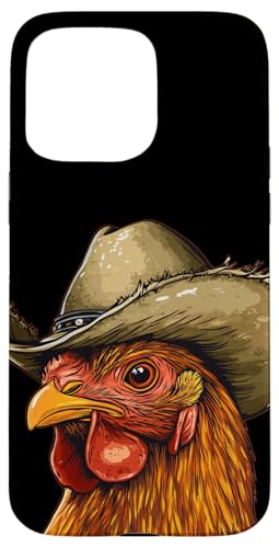 Hahn-Cowboy-Kostüm für Rodeo-Huhn- und Ranch-Liebhaber Hülle für iPhone 15 Pro Max Hahn-Cowboy-Kostüm für Rodeo-Huhn- und Ranch-Liebhaber Hülle für iPhone 15 Pro Max von Cowboy Chicken