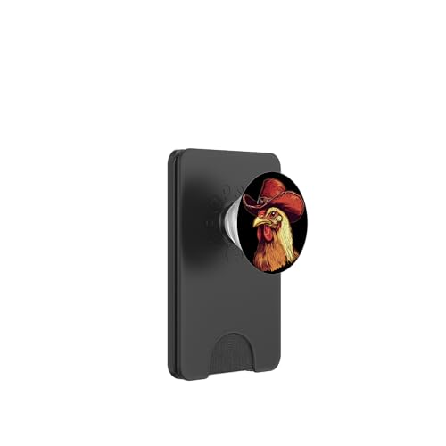 Hübsches Cowboy-Kostüm für Bauernhoftiere und Hühnerfreunde PopSockets PopWallet für MagSafe Hübsches Cowboy-Kostüm für Bauernhoftiere und Hühnerfreunde PopSockets PopWallet für MagSafe von Cowboy Chicken