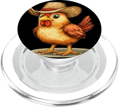 Junges Cowboy-Huhn PopSockets PopGrip für MagSafe Junges Cowboy-Huhn PopSockets PopGrip für MagSafe von Cowboy Chicken