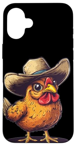 Lustiges Bauernhof-Huhn-Outfit für Rodeo- und Ranch-Liebhaber Hülle für iPhone 16 Plus Lustiges Bauernhof-Huhn-Outfit für Rodeo- und Ranch-Liebhaber Hülle für iPhone 16 Plus von Cowboy Chicken
