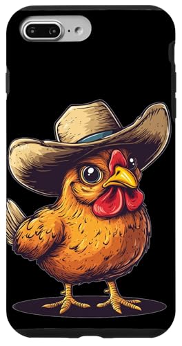 Lustiges Bauernhof-Huhn-Outfit für Rodeo- und Ranch-Liebhaber Hülle für iPhone 7 Plus/8 Plus Lustiges Bauernhof-Huhn-Outfit für Rodeo- und Ranch-Liebhaber Hülle für iPhone 7 Plus/8 Plus von Cowboy Chicken