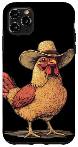 Lustiges Bauernhofhut Kostüm für Hühner- und Rodeo-Liebhaber Hülle für iPhone 11 Pro Max Lustiges Bauernhofhut Kostüm für Hühner- und Rodeo-Liebhaber Hülle für iPhone 11 Pro Max von Cowboy Chicken