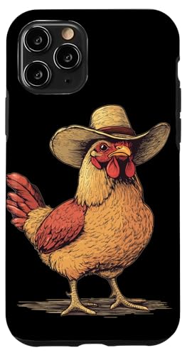 Lustiges Bauernhofhut Kostüm für Hühner- und Rodeo-Liebhaber Hülle für iPhone 11 Pro Lustiges Bauernhofhut Kostüm für Hühner- und Rodeo-Liebhaber Hülle für iPhone 11 Pro von Cowboy Chicken