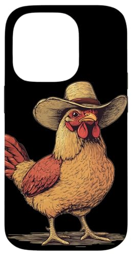 Lustiges Bauernhofhut Kostüm für Hühner- und Rodeo-Liebhaber Hülle für iPhone 14 Pro Lustiges Bauernhofhut Kostüm für Hühner- und Rodeo-Liebhaber Hülle für iPhone 14 Pro von Cowboy Chicken