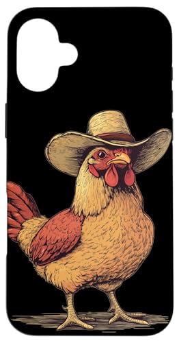 Lustiges Bauernhofhut Kostüm für Hühner- und Rodeo-Liebhaber Hülle für iPhone 16 Plus Lustiges Bauernhofhut Kostüm für Hühner- und Rodeo-Liebhaber Hülle für iPhone 16 Plus von Cowboy Chicken