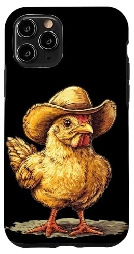 Ranch Huhn Kostüm mit coolem Cowboyhut Hülle für iPhone 11 Pro Ranch Huhn Kostüm mit coolem Cowboyhut Hülle für iPhone 11 Pro von Cowboy Chicken