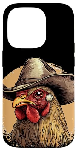 Schönes Huhn mit Cowboyhut für Erwachsene und Kinder Hülle für iPhone 14 Pro Schönes Huhn mit Cowboyhut für Erwachsene und Kinder Hülle für iPhone 14 Pro von Cowboy Chicken