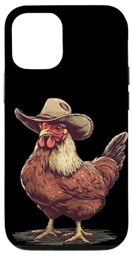Schönes Huhn mit Hut für Rodeo- und Ranch-Liebhaber Hülle für iPhone 12/12 Pro Schönes Huhn mit Hut für Rodeo- und Ranch-Liebhaber Hülle für iPhone 12/12 Pro von Cowboy Chicken