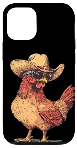 Tolles Huhn mit Cowboyhut Kostüm für Rodeo-Liebhaber Hülle für iPhone 12/12 Pro Tolles Huhn mit Cowboyhut Kostüm für Rodeo-Liebhaber Hülle für iPhone 12/12 Pro von Cowboy Chicken
