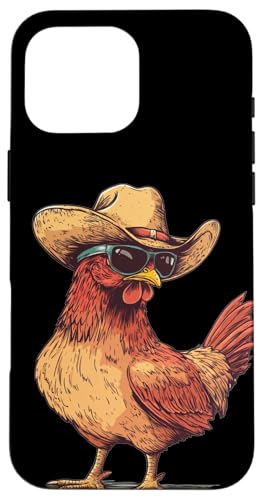 Tolles Huhn mit Cowboyhut Kostüm für Rodeo-Liebhaber Hülle für iPhone 16 Pro Max Tolles Huhn mit Cowboyhut Kostüm für Rodeo-Liebhaber Hülle für iPhone 16 Pro Max von Cowboy Chicken