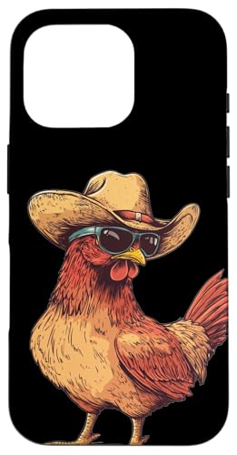 Tolles Huhn mit Cowboyhut Kostüm für Rodeo-Liebhaber Hülle für iPhone 16 Pro Tolles Huhn mit Cowboyhut Kostüm für Rodeo-Liebhaber Hülle für iPhone 16 Pro von Cowboy Chicken