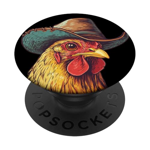 Tolles Rodeo Huhn Kostüm für Jungen und Mädchen PopSockets Klebender PopGrip Tolles Rodeo Huhn Kostüm für Jungen und Mädchen PopSockets Klebender PopGrip von Cowboy Chicken