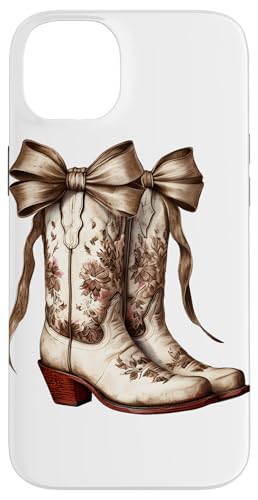 Coastal Cowgirl Coquette Cowboystiefel Girly Western Damen Hülle für iPhone 14 Plus von Cowgirl Tees Texas