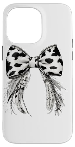Cowgirl Kokette Schleife Feder Südwestlicher Kuh Druck Frauen Hülle für iPhone 14 Pro Max Cowgirl Kokette Schleife Feder Südwestlicher Kuh Druck Frauen Hülle für iPhone 14 Pro Max von Cowgirl Tees Texas