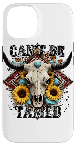 Cowgirl Sonnenblume Kuh Stier Hörner Southwestern Tamed Hülle für iPhone 14 Cowgirl Sonnenblume Kuh Stier Hörner Southwestern Tamed Hülle für iPhone 14 von Cowgirl Tees Texas