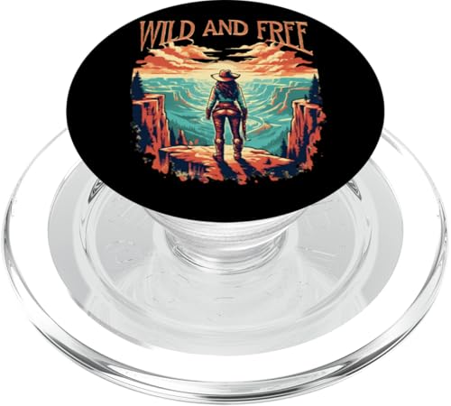 Cowgirl Sunset Canyon Wandern Trail Parks Western South Women PopSockets PopGrip für MagSafe Cowgirl Sunset Canyon Wandern Trail Parks Western South Women PopSockets PopGrip für MagSafe von Cowgirl Tees Texas