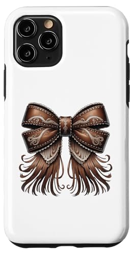Retro Western Cowgirl Schleife Kokette Südwesten Frauen Hülle für iPhone 11 Pro von Cowgirl Tees Texas