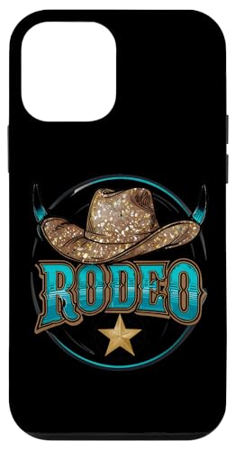 Rodeo Cowboyhut Damen Türkis Blau Stier Hörner Kuh Hülle für iPhone 12 mini Rodeo Cowboyhut Damen Türkis Blau Stier Hörner Kuh Hülle für iPhone 12 mini von Cowgirl Tees Texas