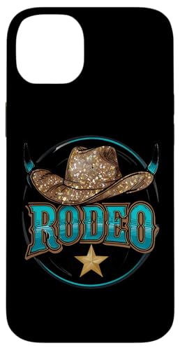 Rodeo Cowboyhut Damen Türkis Blau Stier Hörner Kuh Hülle für iPhone 14 Plus Rodeo Cowboyhut Damen Türkis Blau Stier Hörner Kuh Hülle für iPhone 14 Plus von Cowgirl Tees Texas
