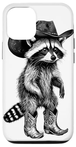 Waschbär Cowboyhut Feral Western Southern Sassy Cowgirl Hülle für iPhone 12/12 Pro von Cowgirl Tees Texas