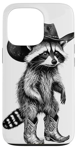 Waschbär Cowboyhut Feral Western Southern Sassy Cowgirl Hülle für iPhone 13 Pro von Cowgirl Tees Texas