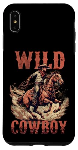 Wild Cowboy Pferd Vintage Western Southern Texas Cowboys Hülle für iPhone XS Max von Cowgirl Tees Texas
