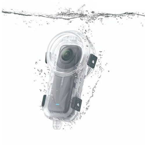 Coyktonty Unsichtbares Tauchgehäuse, wasserdichtes Gehäuse für Insta360 x 5,60 m/60 m wasserdichtes Gehäuse, mit Anti-Beschlag-Platte und Halterung Coyktonty Unsichtbares Tauchgehäuse, wasserdichtes Gehäuse für Insta360 x 5,60 m/60 m wasserdichtes Gehäuse, mit Anti-Beschlag-Platte und Halterung von Coyktonty
