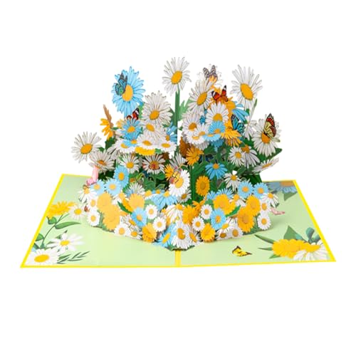 3D Valentinskarte Oder Blumenkarte, Pop Up Karte Geburtstag, Geburtstagskarte Blumen Grußkarten Geschenkkarte, Bunte Gänseblümchen Grußkarte 3D Valentinskarte Oder Blumenkarte, Pop Up Karte Geburtstag, Geburtstagskarte Blumen Grußkarten Geschenkkarte, Bunte Gänseblümchen Grußkarte von Cozevdnt