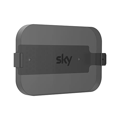Cozycase Sky Q Mini Box Wandhalterung - Premium Sky Q Mini Halterung Holder mit 2 einfachen Installationsmöglichkeiten, platzsparend und ohne Signalverlust mit Befestigungen von Cozycase
