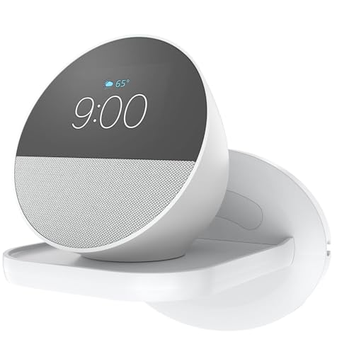 Cozycase Wandhalterung für Spot, Dot, Google Home Mini, Kleines Wandregal für Nest Mini, Sonos One, Sonos Play 1, Überwachungskamera Halterung Ständer, platzsparende Lösung für Alles bis zu 7 kg- Weiß Cozycase Wandhalterung für Spot, Dot, Google Home Mini, Kleines Wandregal für Nest Mini, Sonos One, Sonos Play 1, Überwachungskamera Halterung Ständer, platzsparende Lösung für Alles bis zu 7 kg- Weiß von Cozycase