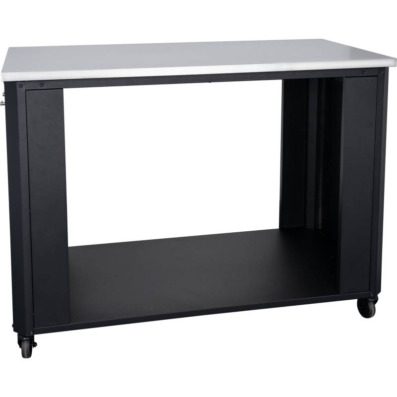 Outdoorküche 115, offen, mit Edelstahl-Tischplatte, Schrank von Cozze