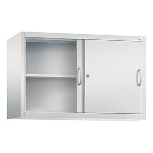 CP Aufsatz-Schiebetürenschrank C 2000 Acurado, 2045-00 S10084 lichtgrau 1 Fachboden 120,0 x 40,0 x 79,0 cm von Cp