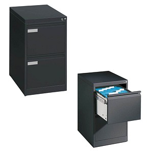 CP C 2000 Acurado Hängeregistraturschrank anthrazit 2 Schubladen 43,3 x 59,0 x 73,3 cm von Cp