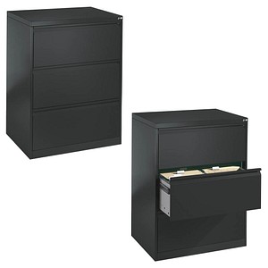 CP C 2000 Acurado Hängeregistraturschrank grau 3 Schubladen 78,7 x 59,0 x 104,5 cm von Cp