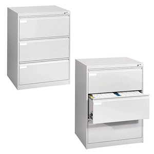 CP C 2000 Acurado Hängeregistraturschrank lichtgrau 3 Schubladen 78,7 x 59,0 x 104,5 cm von Cp