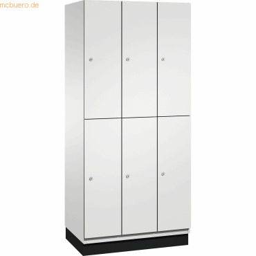 CP Doppelstockspind 4510130S10019 Sockel 6 Fächer B900mm lichtgrau/lic CP Doppelstockspind 4510130S10019 Sockel 6 Fächer B900mm lichtgrau/lic von Cp