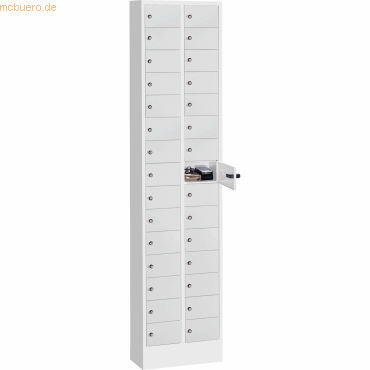 CP Fachschrank 80700201S10014 30 Fächer lichtgrau/lichtgrau von Cp