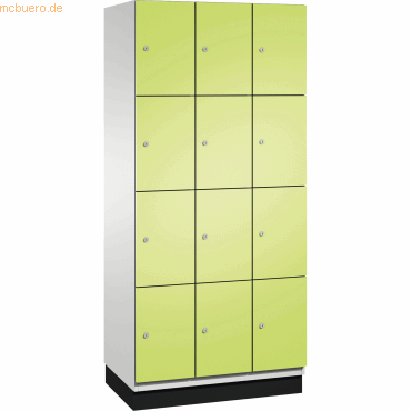CP Fächerschrank 4510330S10012 Sockel 12 Fächer B900mm lichtgrau/clown CP Fächerschrank 4510330S10012 Sockel 12 Fächer B900mm lichtgrau/clown von Cp