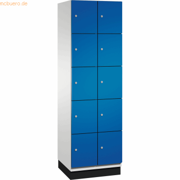 CP Fächerschrank 4510420S10012 Sockel 10 Fächer B600mm lichtgrau/enzia CP Fächerschrank 4510420S10012 Sockel 10 Fächer B600mm lichtgrau/enzia von Cp